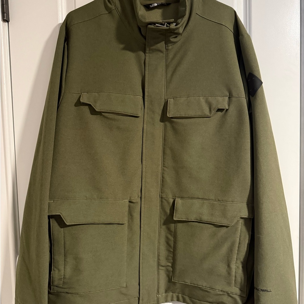 North Face Men's Olive Green Field Jacket